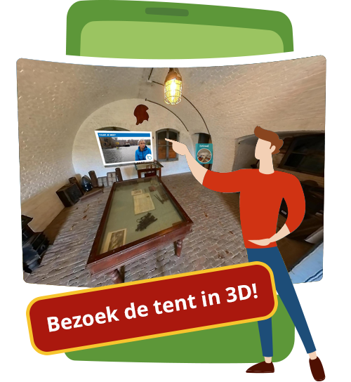 Opent Fort Ruigenhoek - museum 360 graden pagina in nieuw venster